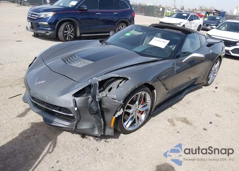 2016 Chevrolet Corvette Stingray Z51 из США, поврежденный, VIN 1G1YM2D73G5111075